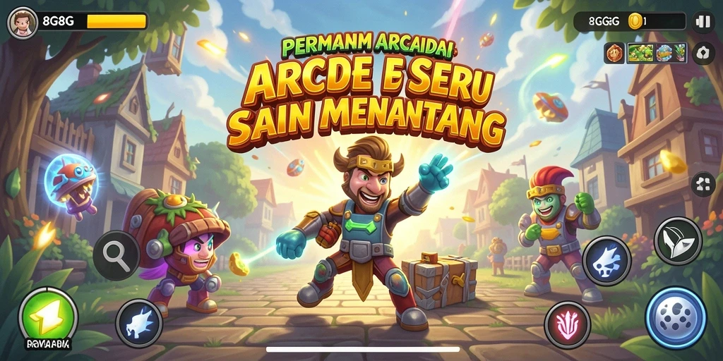 Screenshot dari gameplay seru di 8G8G.