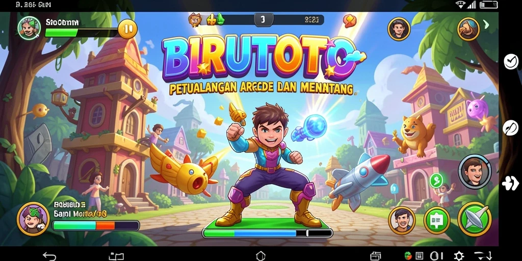 Gameplay seru BIRUTOTO dengan tantangan yang menarik.