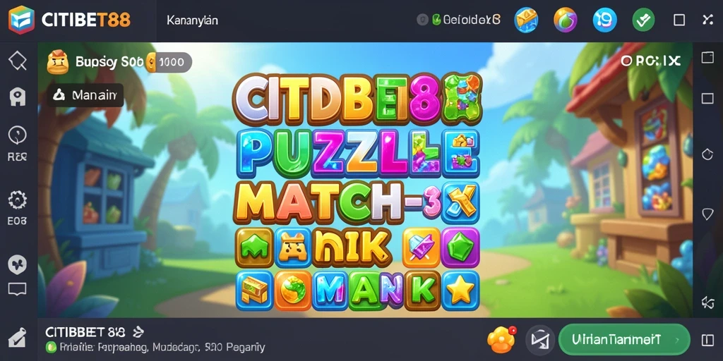 Tampilan gameplay seru di CITIBET88 dengan kombinasi warna yang menakjubkan.