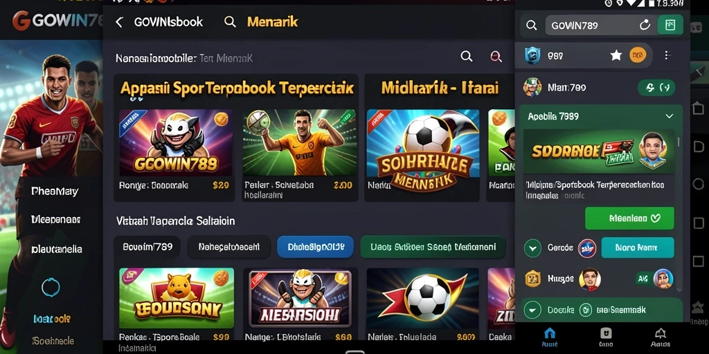 Tampilan gameplay Sportsbook yang menarik dan interaktif.