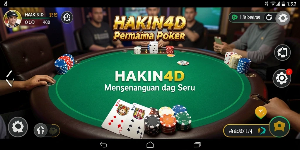 Gameplay seru HAKIN4D yang penuh interaksi antar pemain.