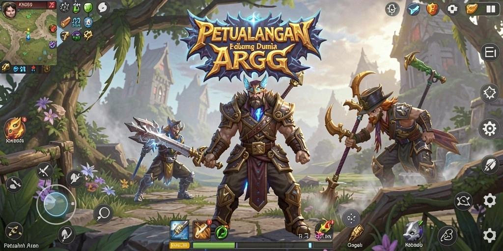 Screenshot gameplay KNO89 yang penuh aksi dan intrik.