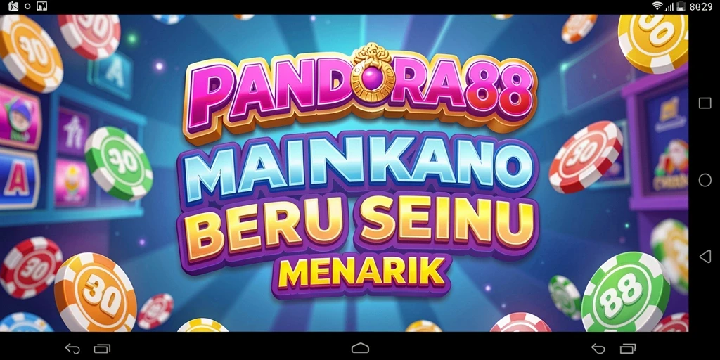 Tampilan gameplay PANDORA88 yang seru dan penuh warna.
