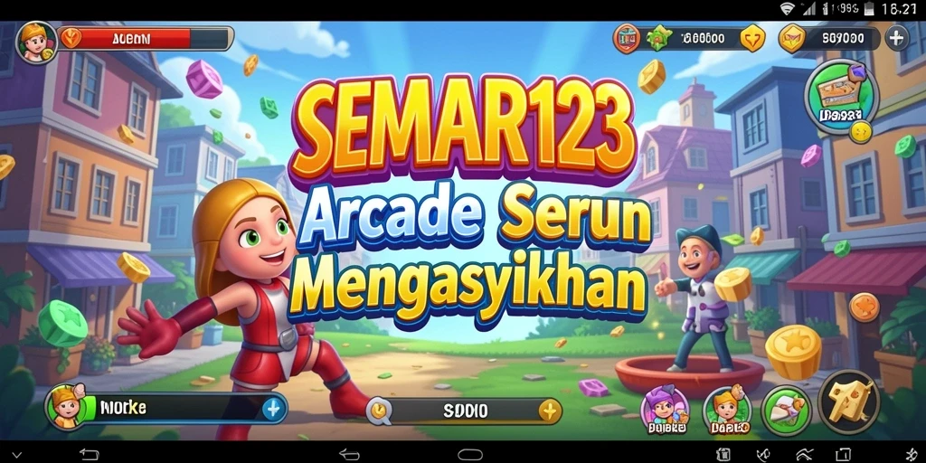 Tampilan gameplay SEMAR123 yang mendebarkan dan penuh warna.