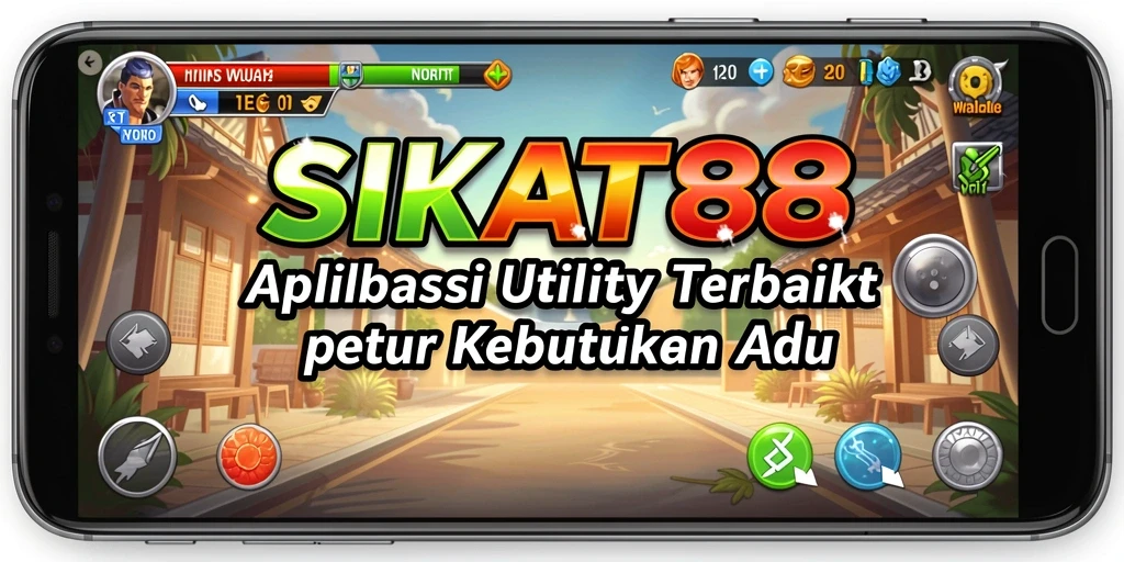 Tampilan utama aplikasi SIKAT88 yang mempermudah aktivitas sehari-hari.