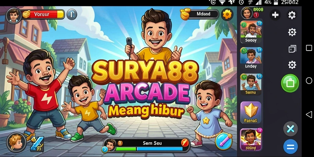 Gameplay seru di SURYA88 dengan rintangan menarik dan tujuan mencetak skor tertinggi.