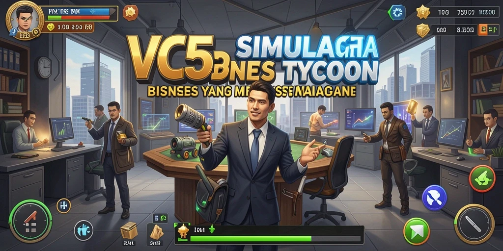 Tampilan gameplay VC55 yang menarik dan mendetail.