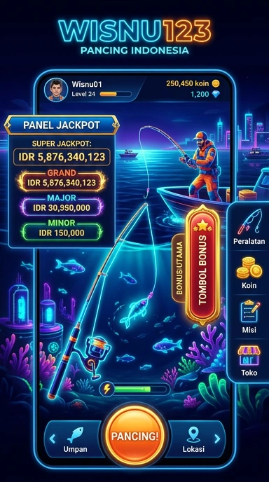 Halaman unduh aplikasi di wisnu123 yang informatif dan jelas.